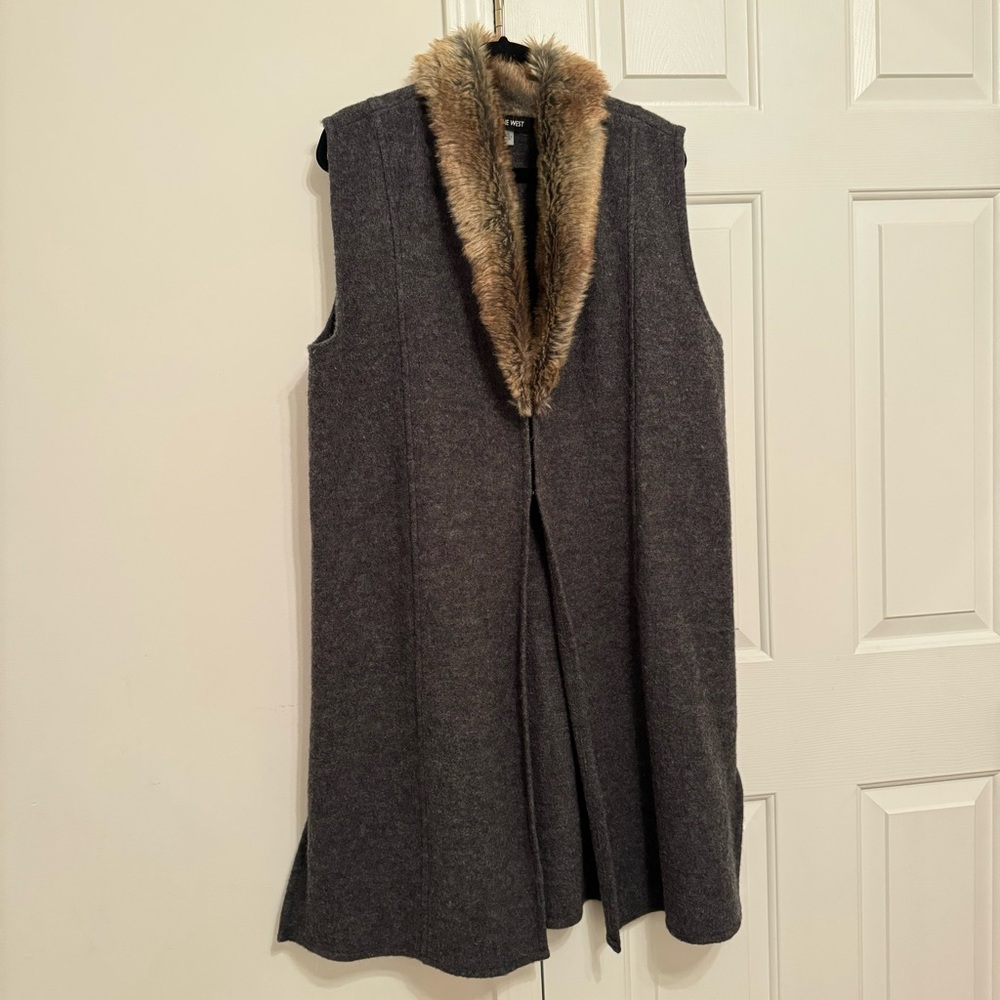 Nine West / Wool Bland Coats / Vest Size Xl